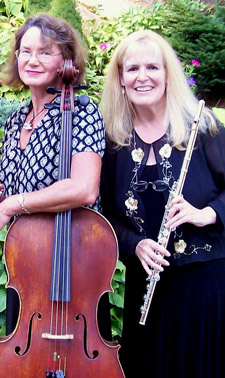 cello and flute duo